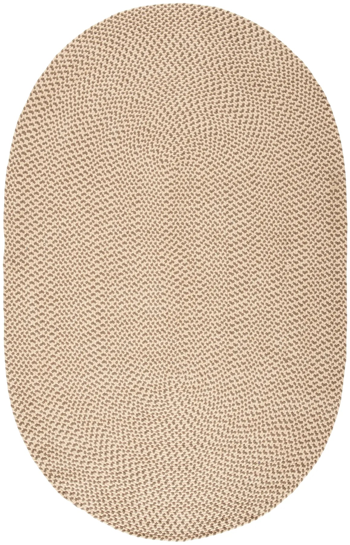 Safavieh Braided 5'-0" x 8'-0" Rug in Beige / Brown