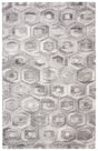 Safavieh Abstract 4'-0" x 6'-0" Rug in Grey / Beige