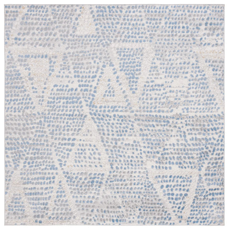 Safavieh Palma 6'-7" x 6'-7" Rug in Beige / Blue