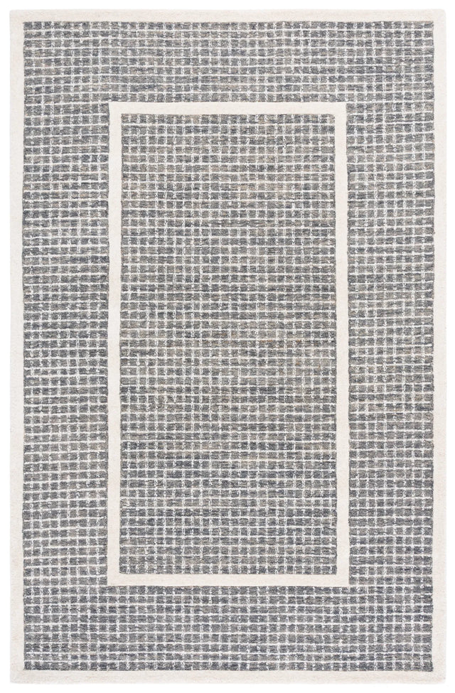 Safavieh Pine 4'-0" x 6'-0" Rug in Grey / Ivory