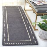Safavieh Bella 2'-3" x 11'-0" Rug in Dark Grey / Ivory