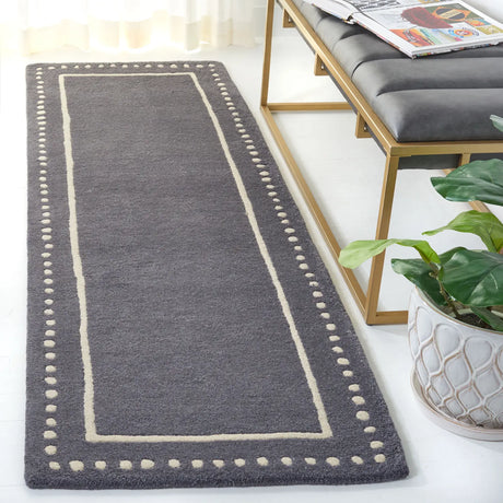 Safavieh Bella 2'-3" x 11'-0" Rug in Dark Grey / Ivory