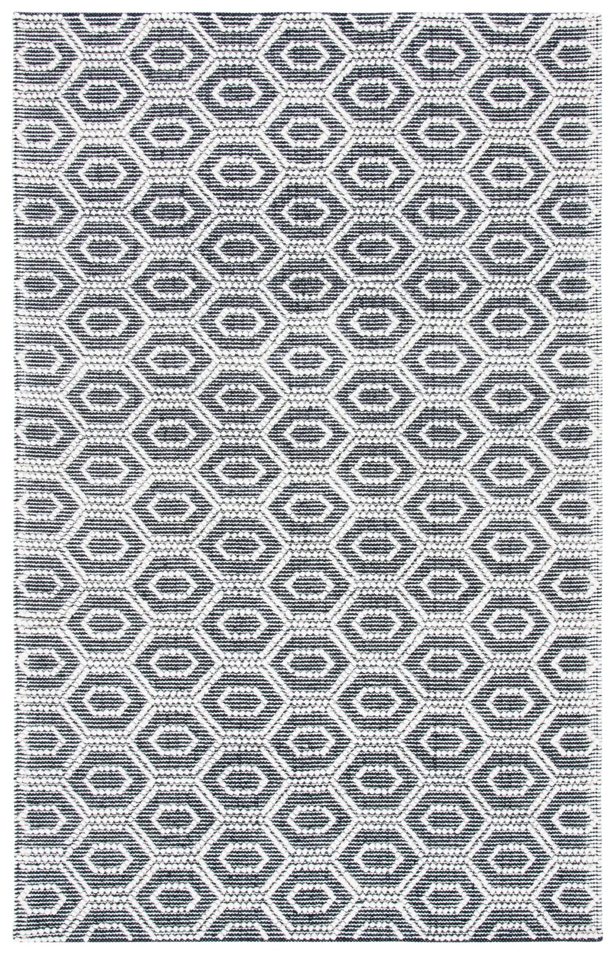 Safavieh Natura 4'-0" x 6'-0" Rug in Ivory / Black