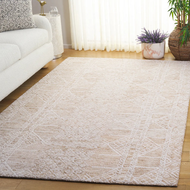 Safavieh Metro 4'-0" x 6'-0" Rug in Beige / Brown
