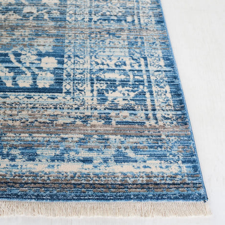 Safavieh Vintage Persian 4'-0" x 6'-0" Rug in Navy / Ivory