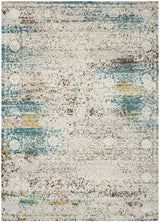 Safavieh Aria 4'-0" x 6'-0" Rug in Blue / Creme