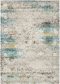 Safavieh Aria 4'-0" x 6'-0" Rug in Blue / Creme