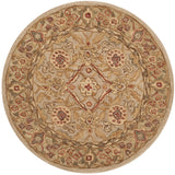 Safavieh Anatolia 4'-0" x 4'-0" Rug in Grey Beige / Sage