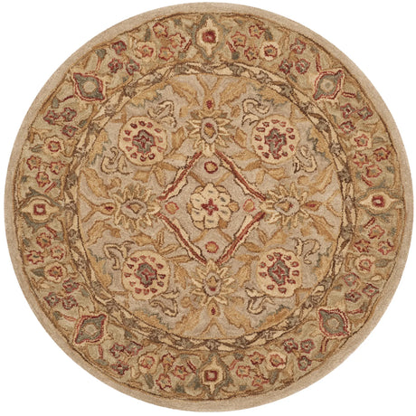Safavieh Anatolia 4'-0" x 4'-0" Rug in Grey Beige / Sage