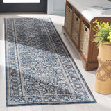 Safavieh Sutton 2'-2" x 8'-0" Rug in Navy / Beige