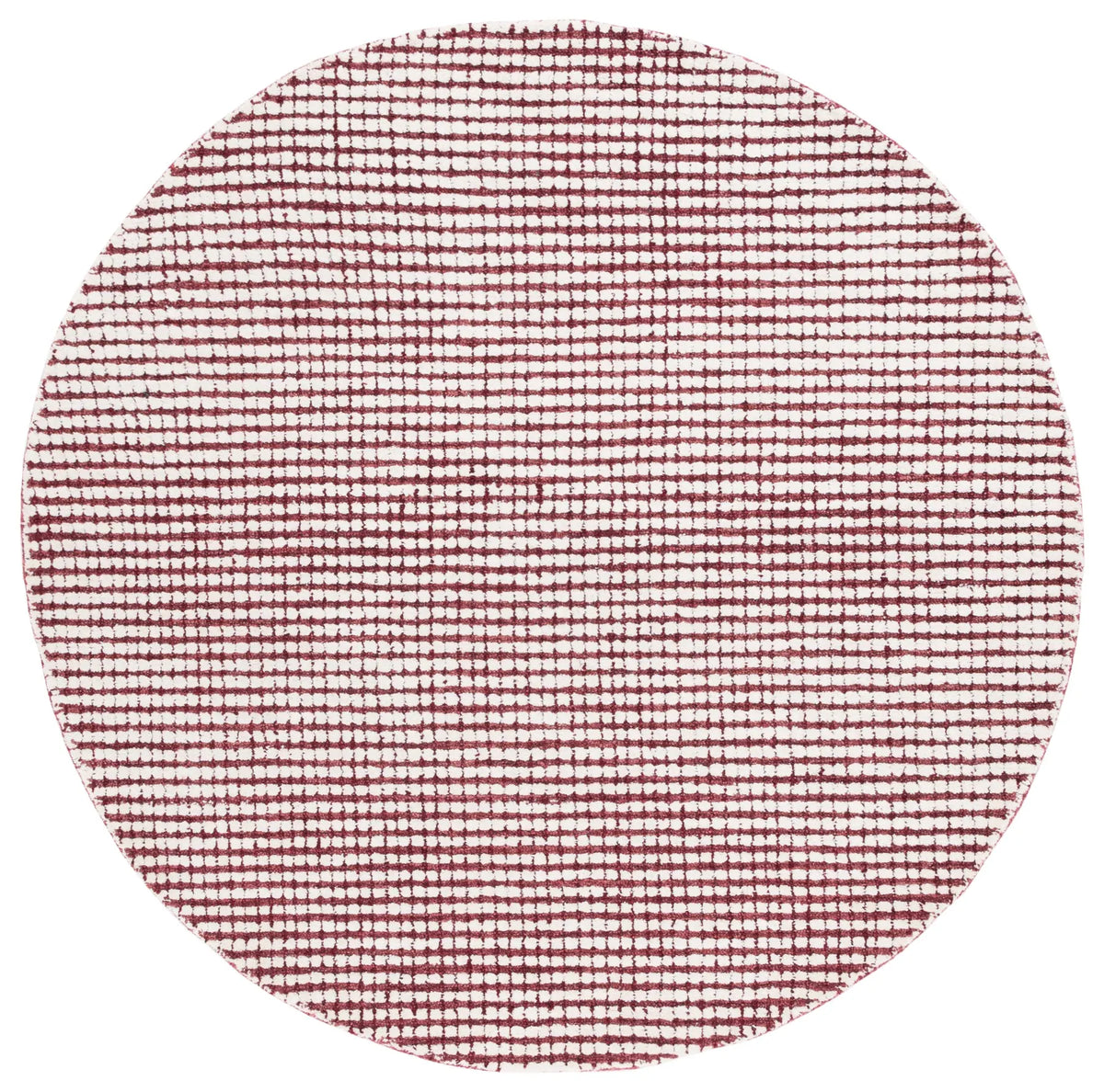 Safavieh Abstract 6'-0" x 6'-0" Rug in Red / Ivory