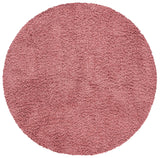Safavieh Venus Shag 500 6'-7" x 6'-7" Rug in Pink