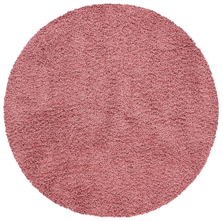 Safavieh Venus Shag 500 6'-7" x 6'-7" Rug in Pink