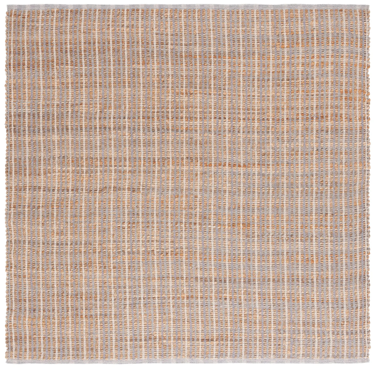 Safavieh Natural Fiber 6'-0" x 6'-0" Rug in Natural / Grey