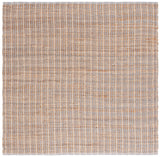 Safavieh Natural Fiber 6'-0" x 6'-0" Rug in Natural / Grey