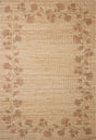 Chris Loves Julia x Loloi Rue RUE-05 Natural / Multi Rug - main flat