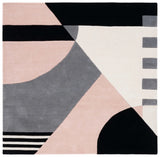 Safavieh Rodeo Drive 6'-0" x 6'-0" Rug in Pink / Ivory