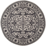 Safavieh Restoration Vintage 6'-0" x 6'-0" Rug in Silver / Grey