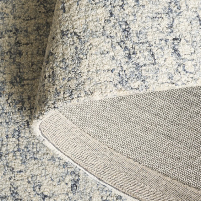 Safavieh Abstract 4'-0" x 6'-0" Rug in Light Blue / Ivory