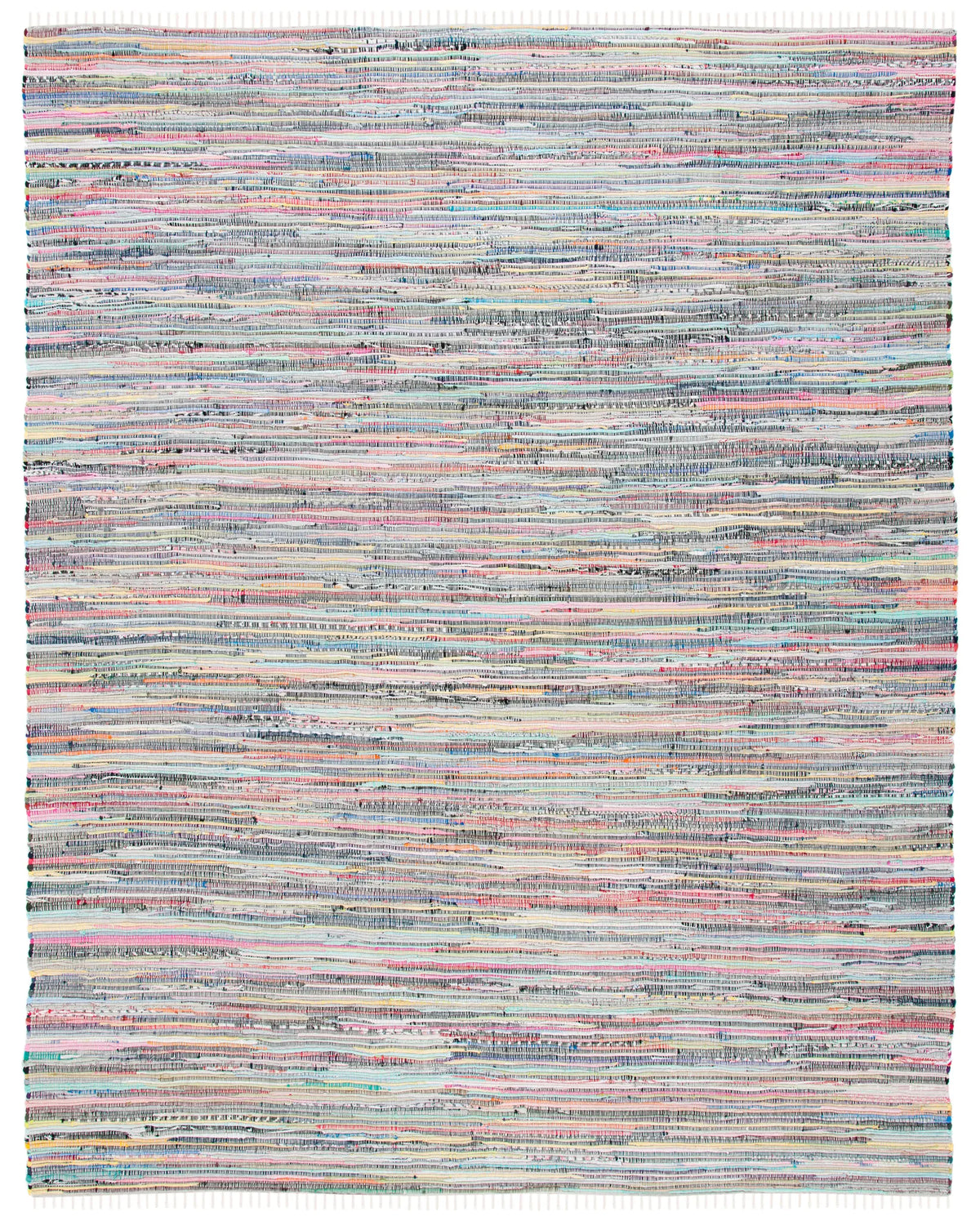 Safavieh Rag Rug 10'-0" x 14'-0" Rug in Grey / Multi