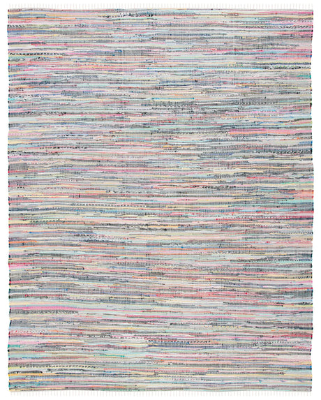 Safavieh Rag Rug 10'-0" x 14'-0" Rug in Grey / Multi