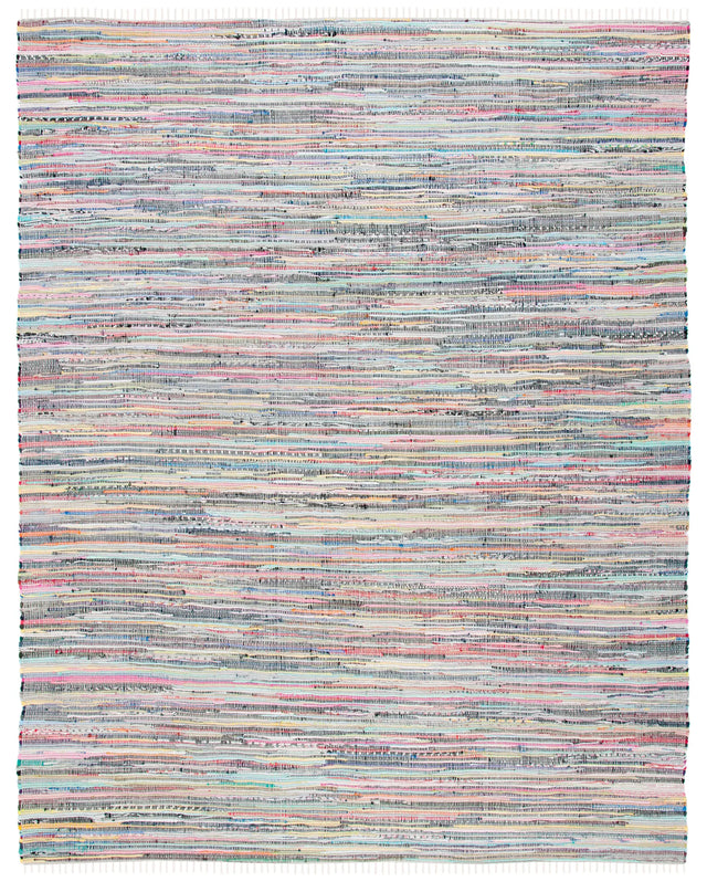 Safavieh Rag Rug 10'-0" x 14'-0" Rug in Grey / Multi