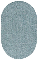 Safavieh Braided 5'-0" x 8'-0" Rug in Teal / Green