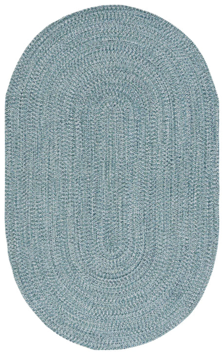 Safavieh Braided 5'-0" x 8'-0" Rug in Teal / Green