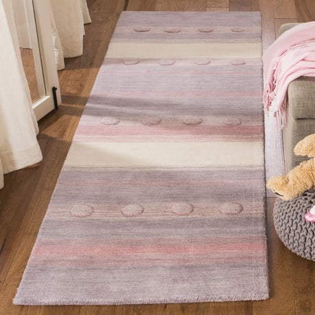 Safavieh Safavieh Kids 2'-6" x 8'-0" Rug in Light Purple / Ivory