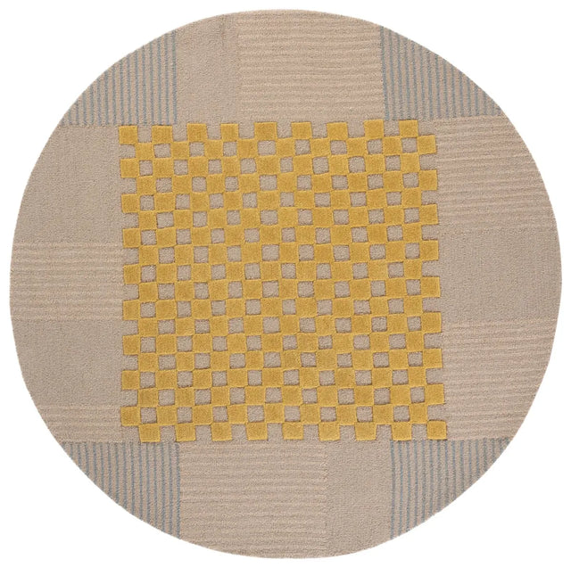 Safavieh Genre 6'-0" x 6'-0" Rug in Gold / Beige