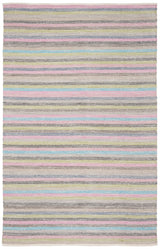 Safavieh Striped Kilim 5'-0" x 8'-0" Rug in Light Grey / Multi