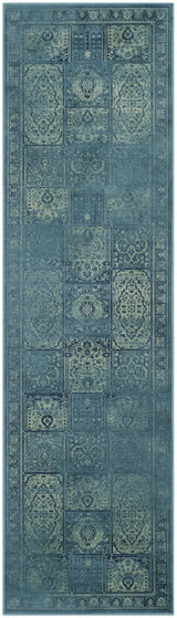 Safavieh Vintage 2'-2" x 10'-0" Rug in Turquoise / Multi