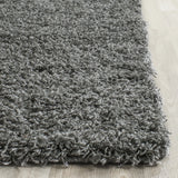 Safavieh Sgl-Laguna Shag 10'-0" x 14'-0" Rug in Dark Grey