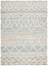 Safavieh Kilim 4'-0" x 6'-0" Rug in Blue / Beige