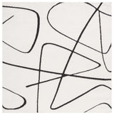 Safavieh Melody 6'-7" x 6'-7" Rug in Ivory / Black