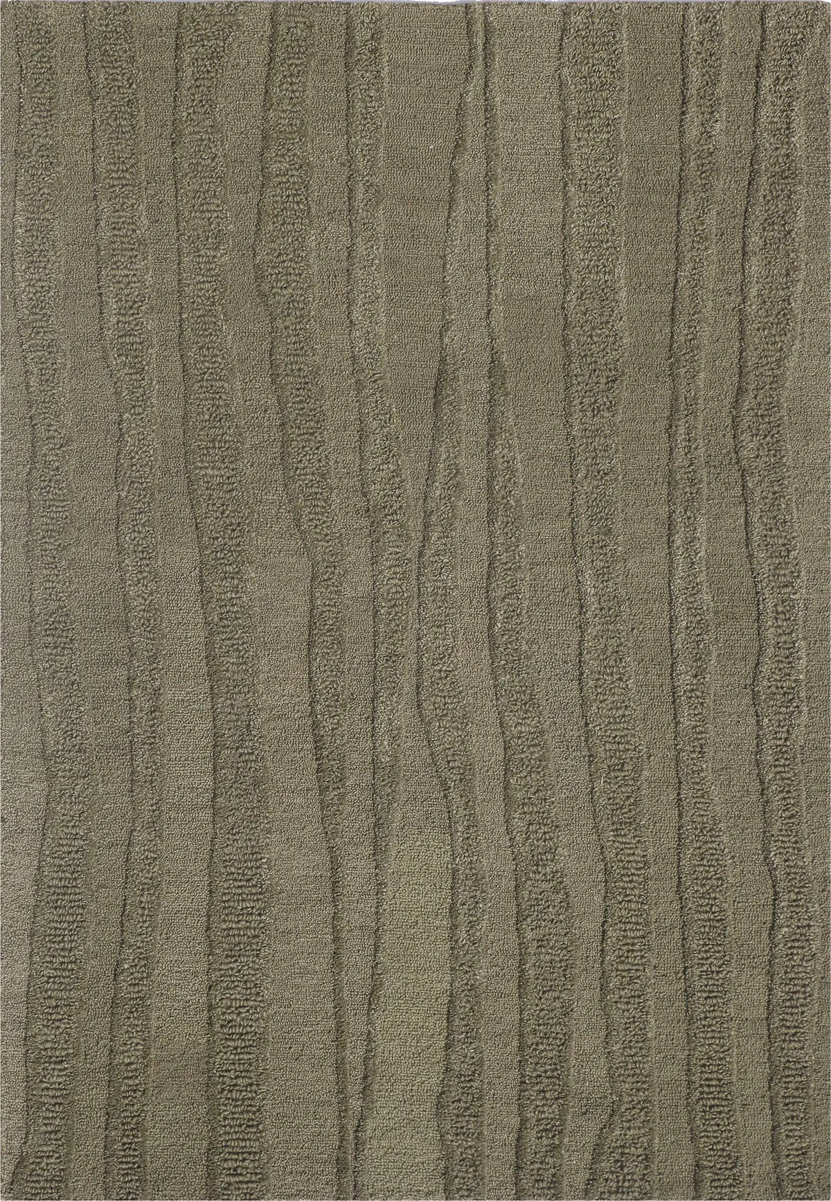 Dynamic Rugs Drift 18750 Handmade Modern Green Rug - Rectangular