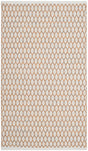 Safavieh Montauk 2'-3" x 3'-9" Rug in Orange / Ivory