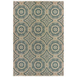 Oriental Weavers Sphinx Latitude 609X Grey / Blue Rugs - main flat