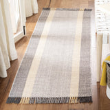 Safavieh Montauk 2'-3" x 7'-0" Rug in Mustard / Grey