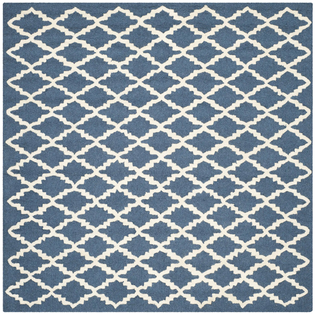 Safavieh Cambridge 6'-0" x 6'-0" Rug in Navy / Ivory