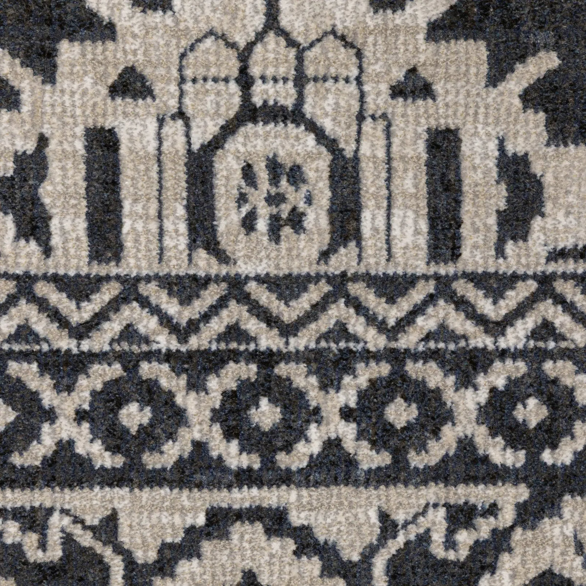 Oriental Weavers Sphinx Intrigue Int05 Blue/ Beige Rug - room scene 2