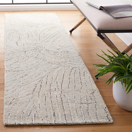 Safavieh Metro 2'-3" x 9'-0" Rug in Light Blue / Ivory