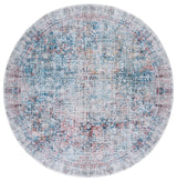 Safavieh Arizona 6'-0" x 6'-0" Rug in Blue / Rust