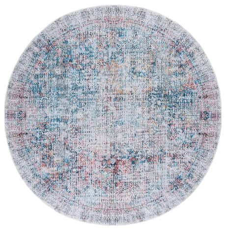 Safavieh Arizona 6'-0" x 6'-0" Rug in Blue / Rust