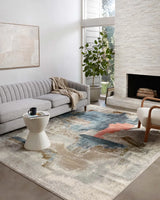 Loloi Spirit Spi-05 Stone/Multi Rugs - room scene 1