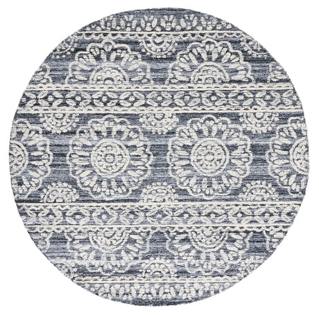 Safavieh Metro 6'-0" x 6'-0" Rug in Grey / Ivory