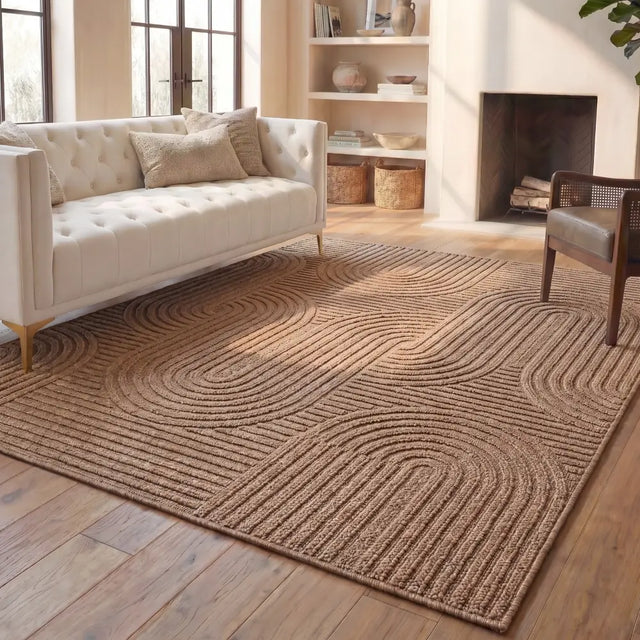 Safavieh Texture Faux Sisal 8'-0" x 10'-0" Rug in Beige