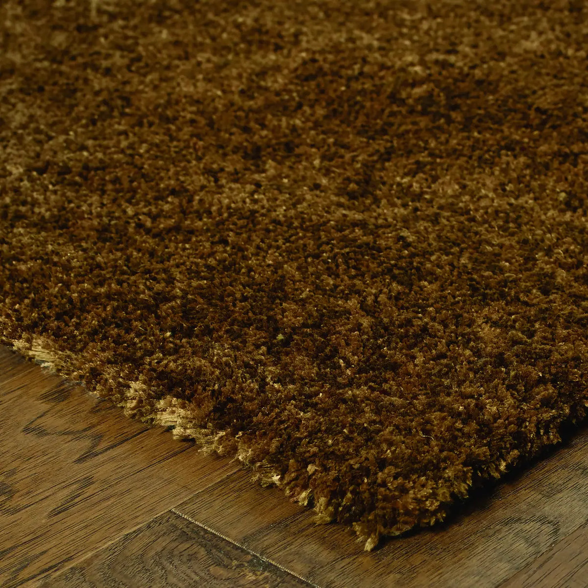 Oriental Weavers Sphinx Heavenly 73404 Brown / Brown Rugs - corner detail