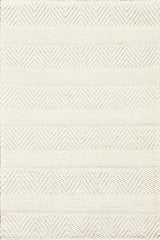 Dynamic Rugs Grove 6211 Handmade Modern Ivory Rug - Rectangular