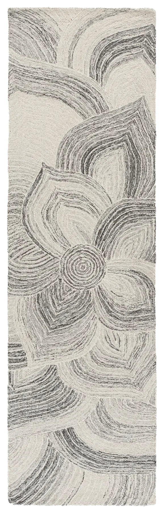 Safavieh Jardin 2'-3" x 8'-0" Rug in Ivory / Grey